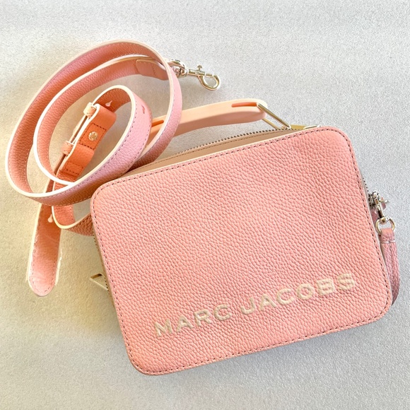 Marc Jacobs The Box Crossbody Leather Top Bag - Picture 3 of 9